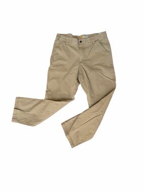Carhartt Men's 36 x 32 Relaxed Fit Tan Straight-Leg Cotton Pants